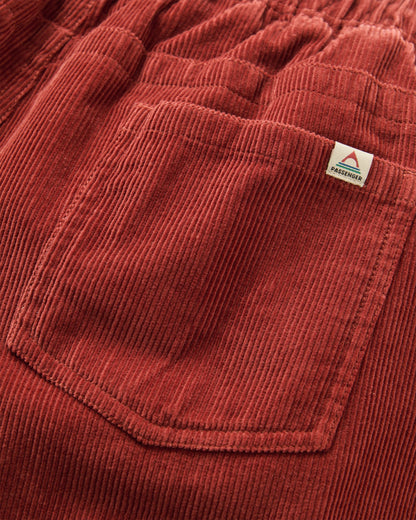 Drifter Cord Short - Redwood - Flatlay