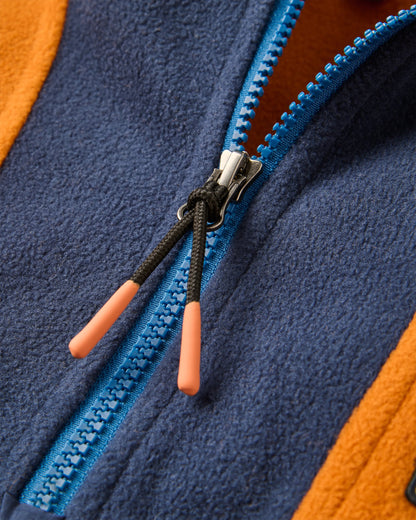 Jazz Polar Fleece - Retro Orange - Flatlay