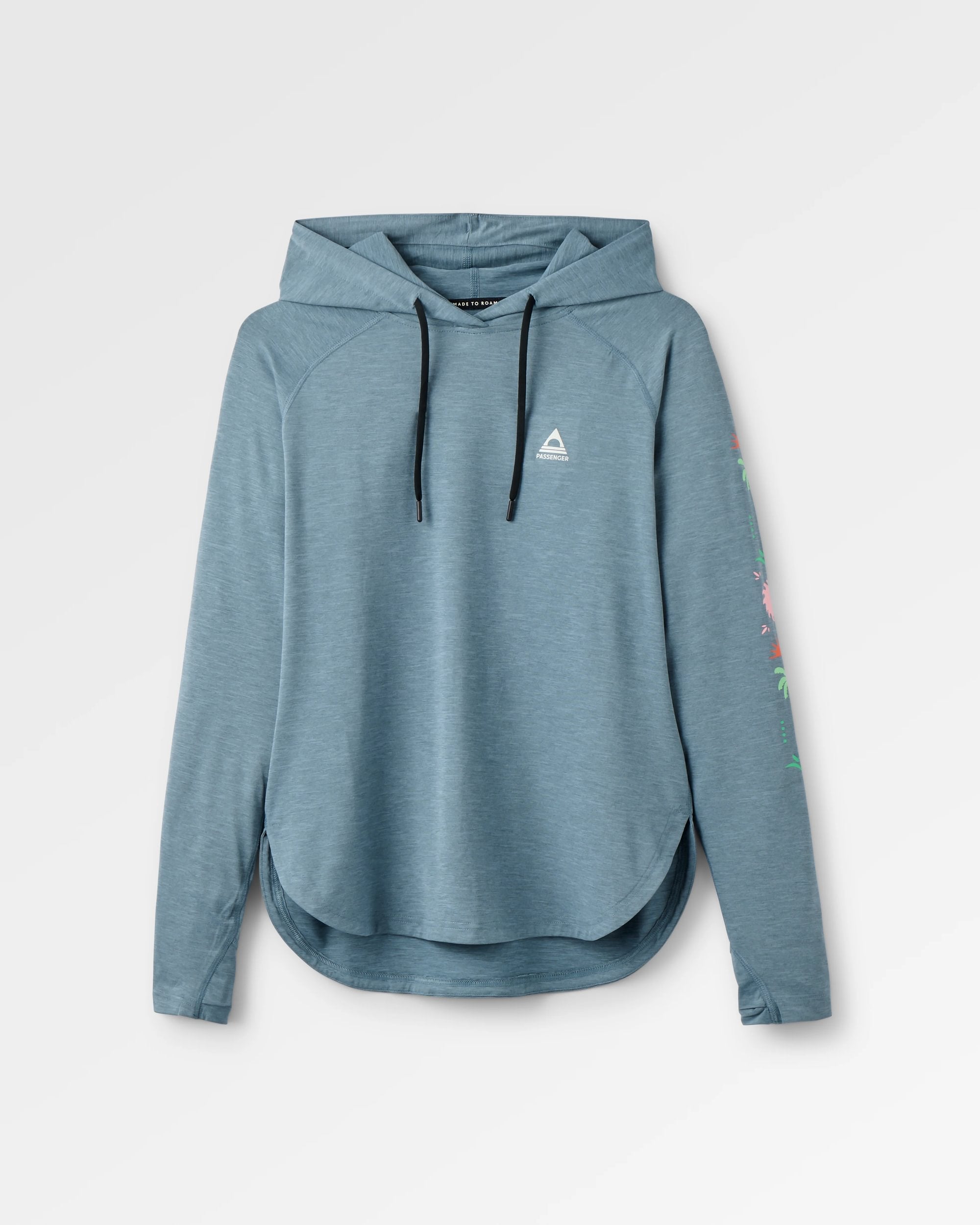 Sunvale Kapuzen-Langarmshirt mit UPF50 - Storm Grey Marl