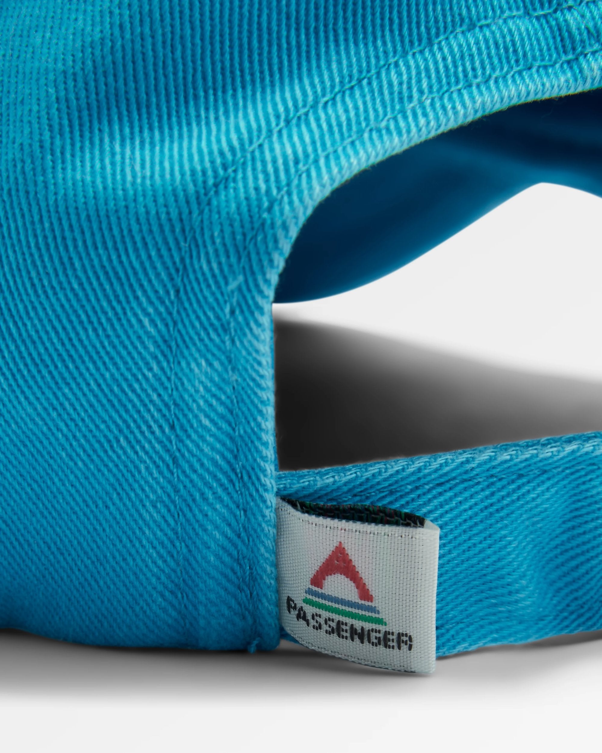 Classic Recycled Cotton 6 Panel Cap - Bluejay - Flatlay