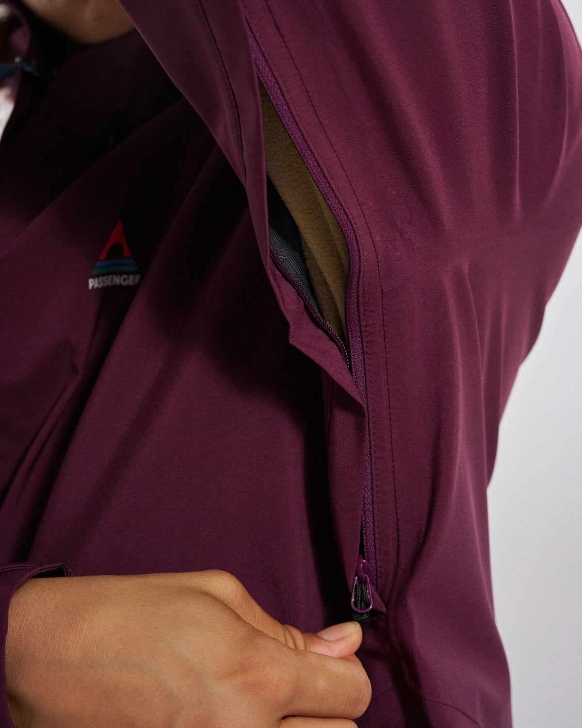 Five Element Waterproof Jacket - Fig - Studio Model