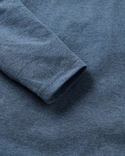 Beechey LS T-Shirt - Rich Navy - Flatlay