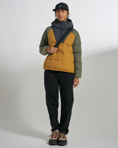 Ocean Heavyweight Insulated Anorak - Dusty Ochre - Studio Model