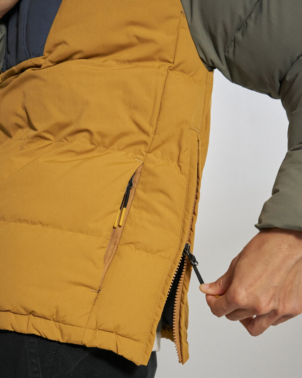 Ocean Heavyweight Insulated Anorak - Dusty Ochre - Studio Model