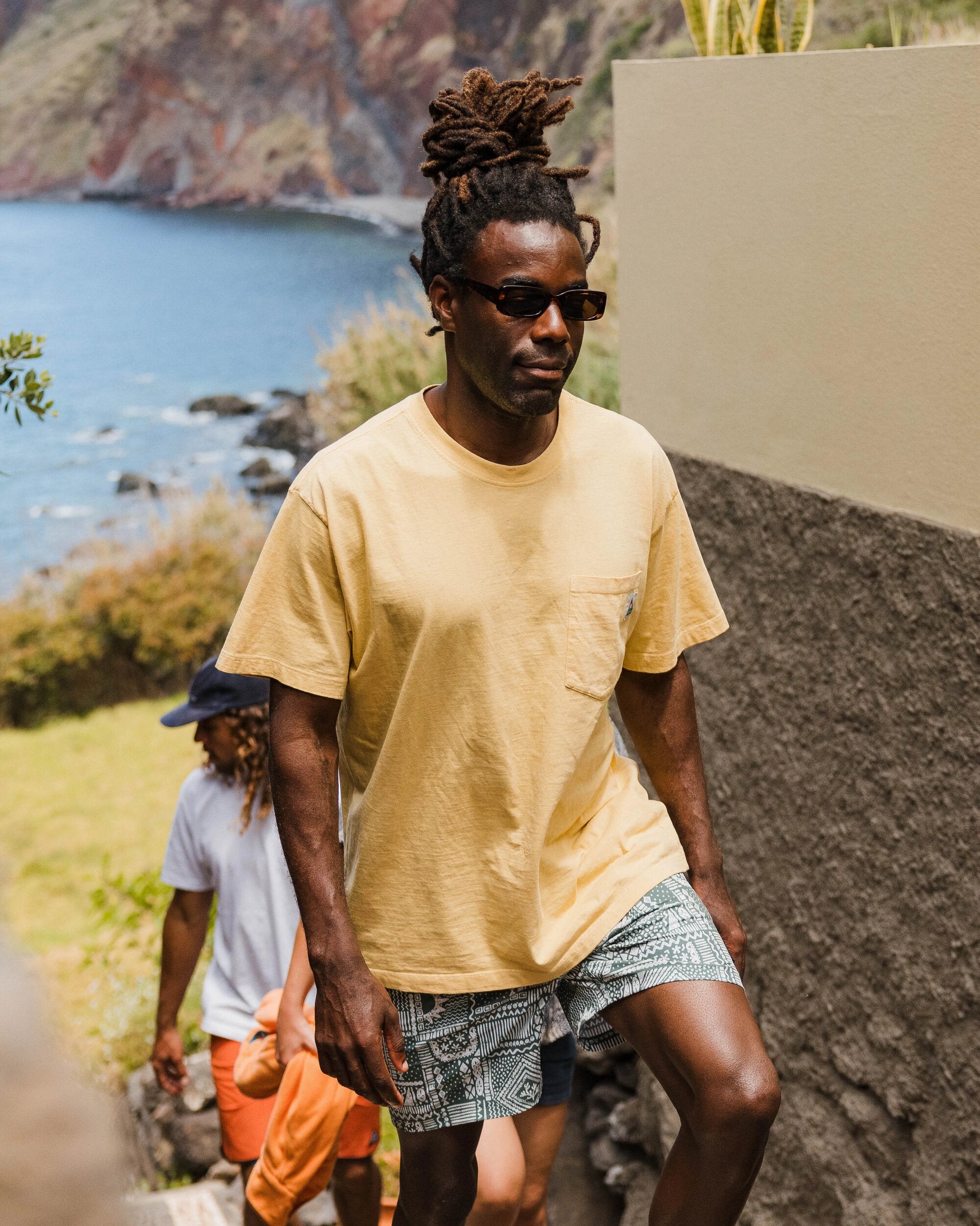 Heritage Recycled Relaxed Fit T-Shirt - Jojoba - Lifestyle