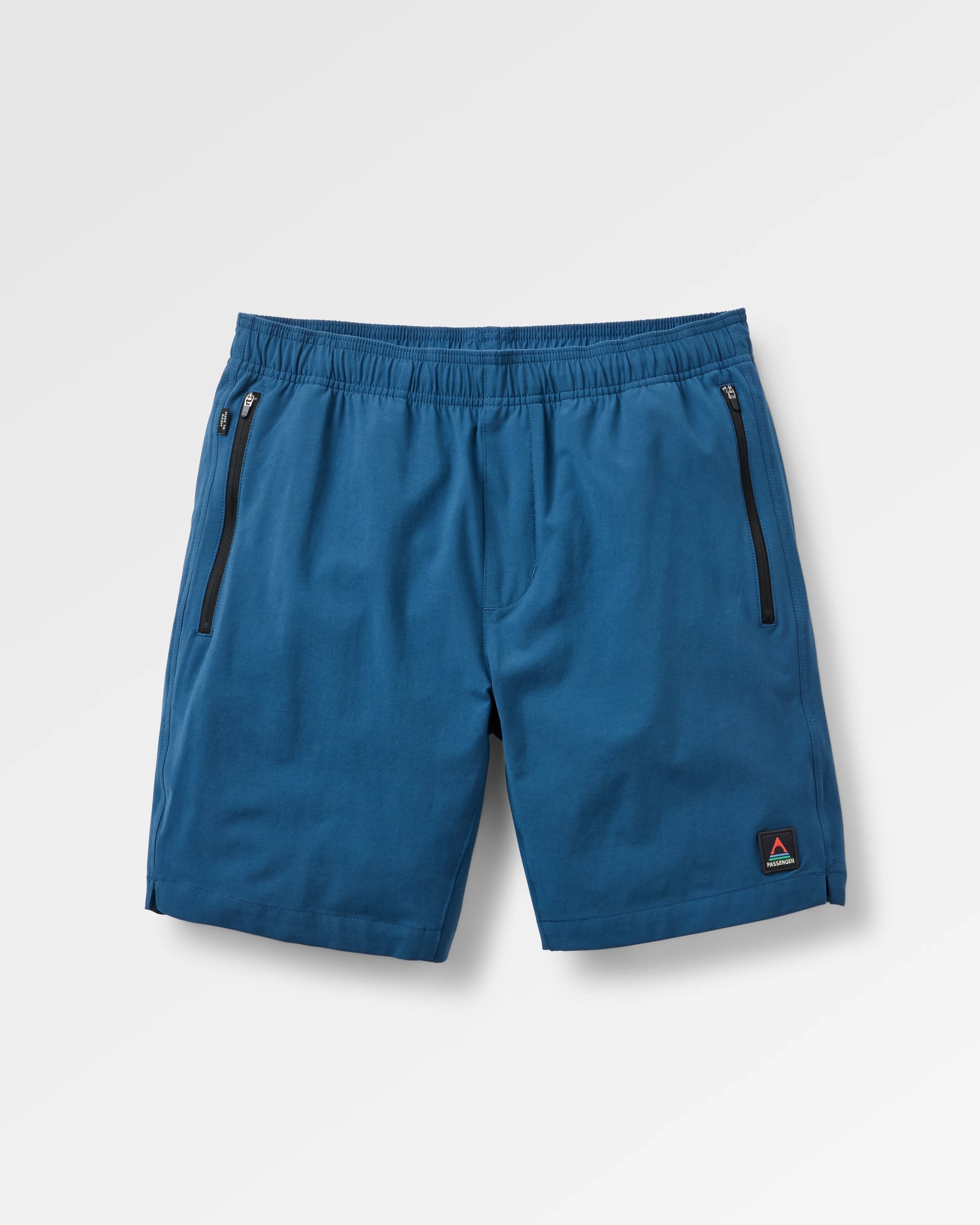 Traveller Organic All Purpose Short 2.0 - Dark Denim - Flatlay