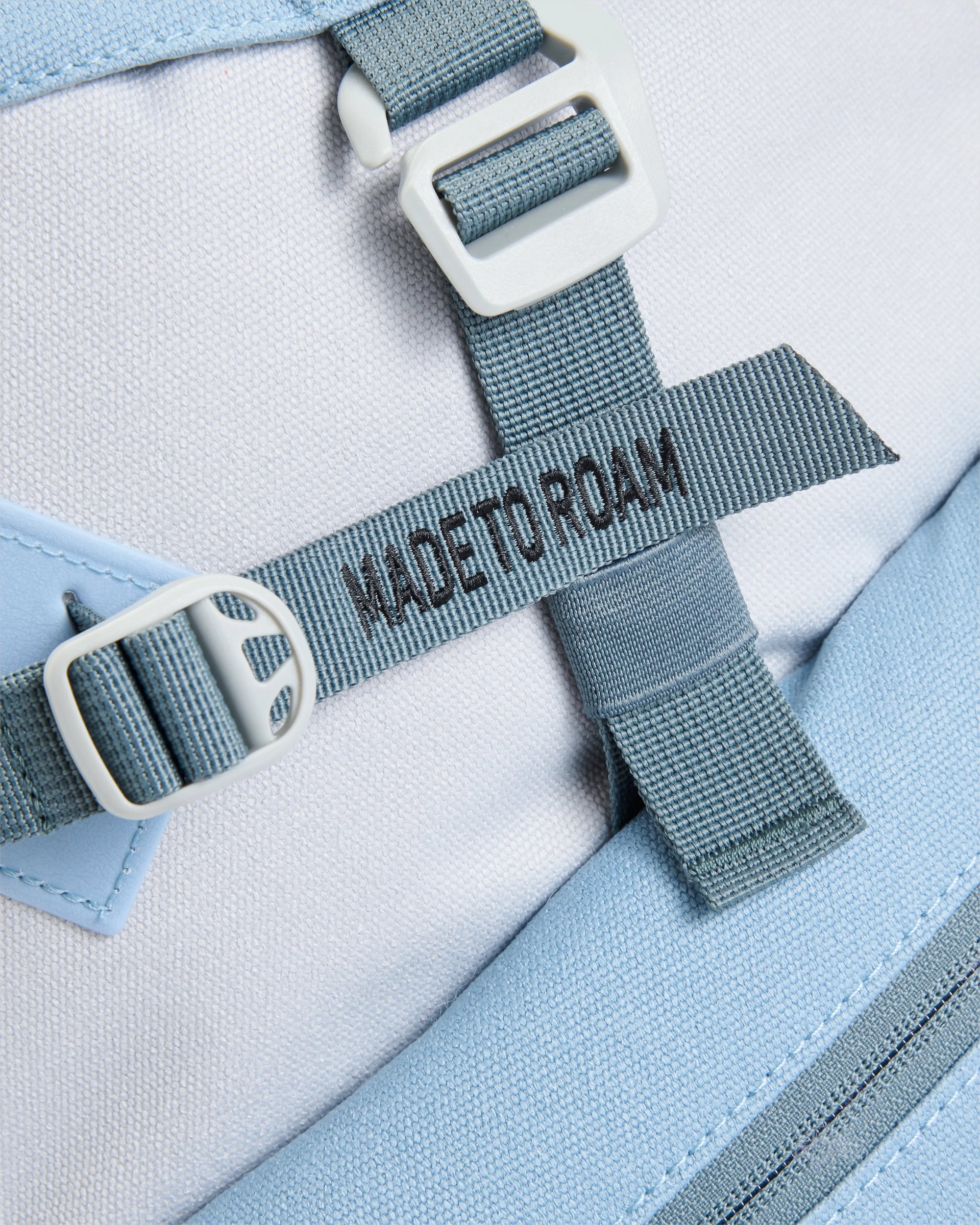 Vantage 18L Backpack - Faded Denim/ Grey Blue - Flatlay
