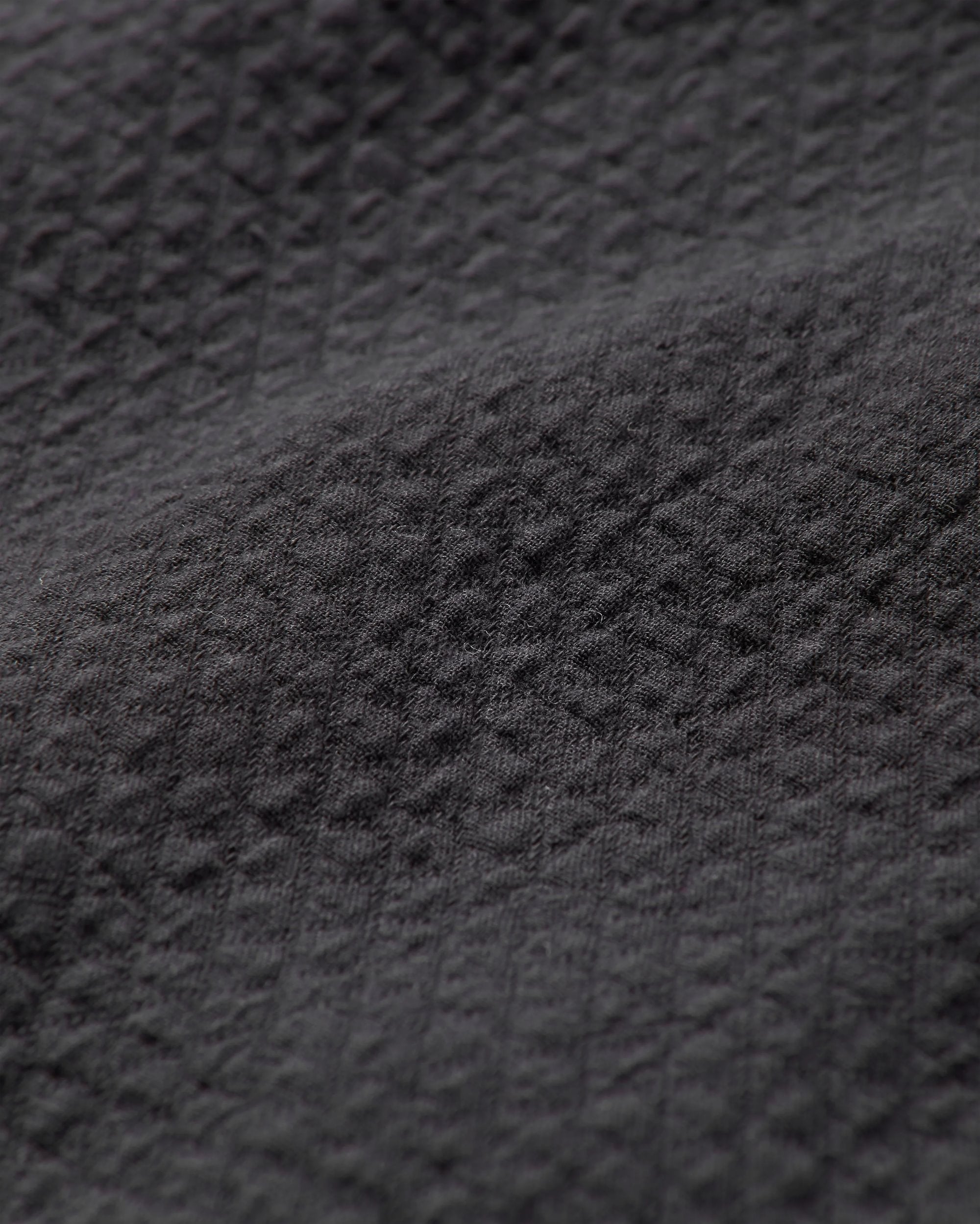 Petal Organic Cotton LS Top - Black - Flatlay