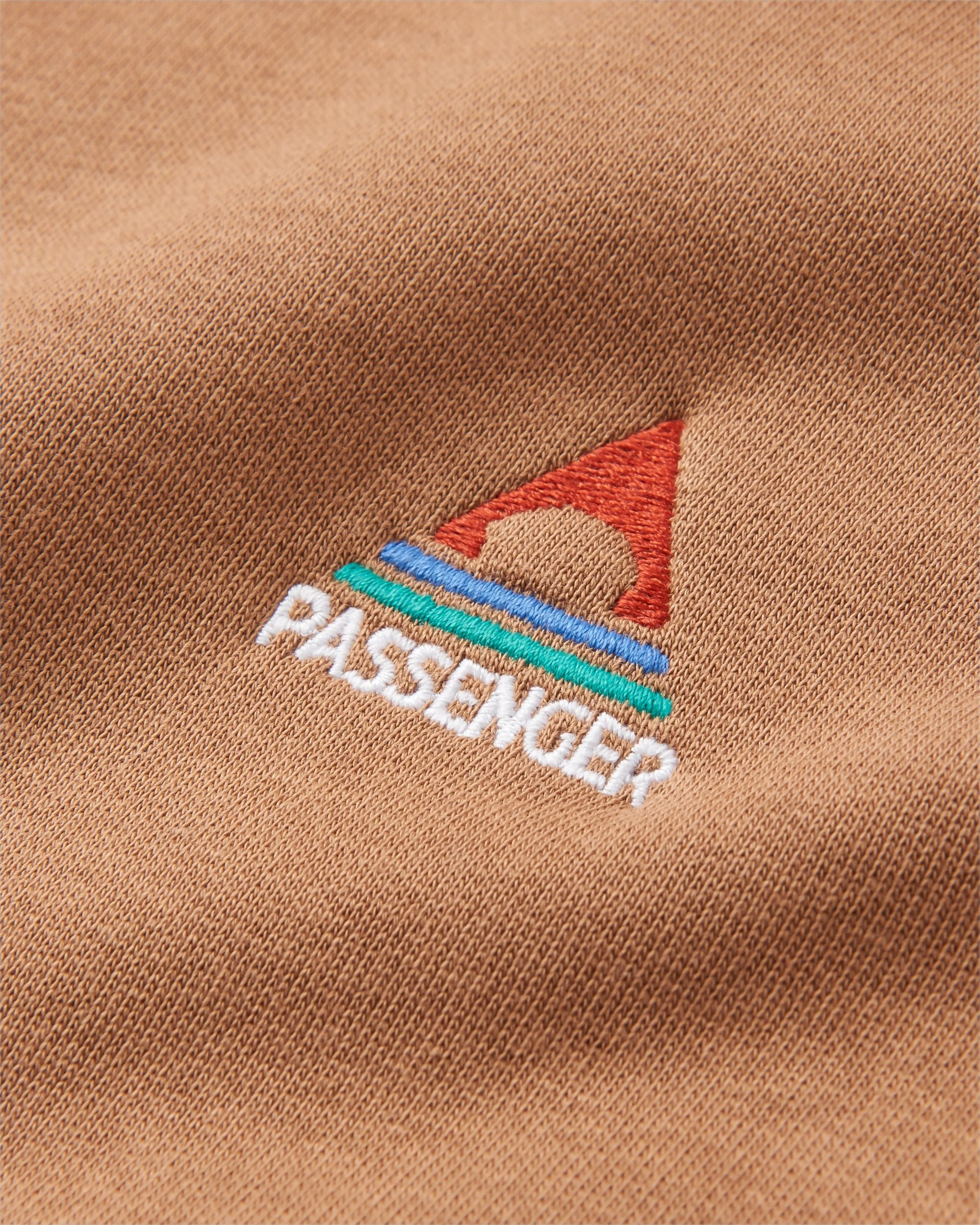 Vita Organic Cotton Sweatshirt - Toffee - Flatlay