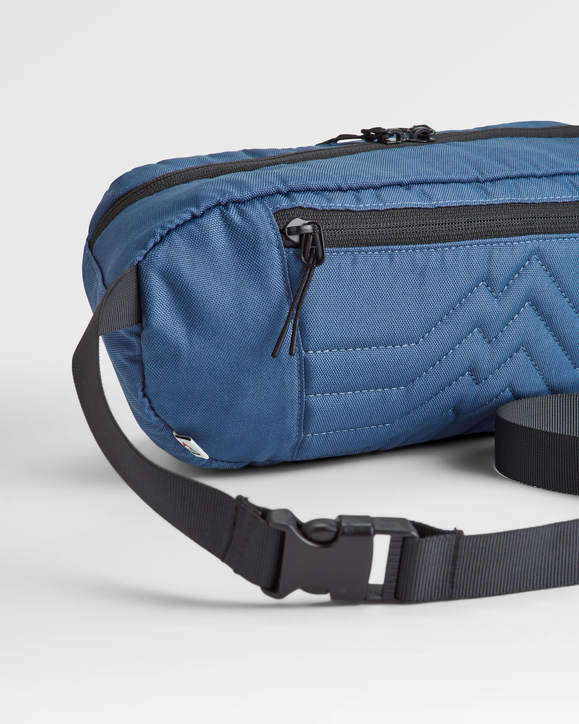 Boondocker Recycled Hip Pack - Moonlight Blue - Flatlay