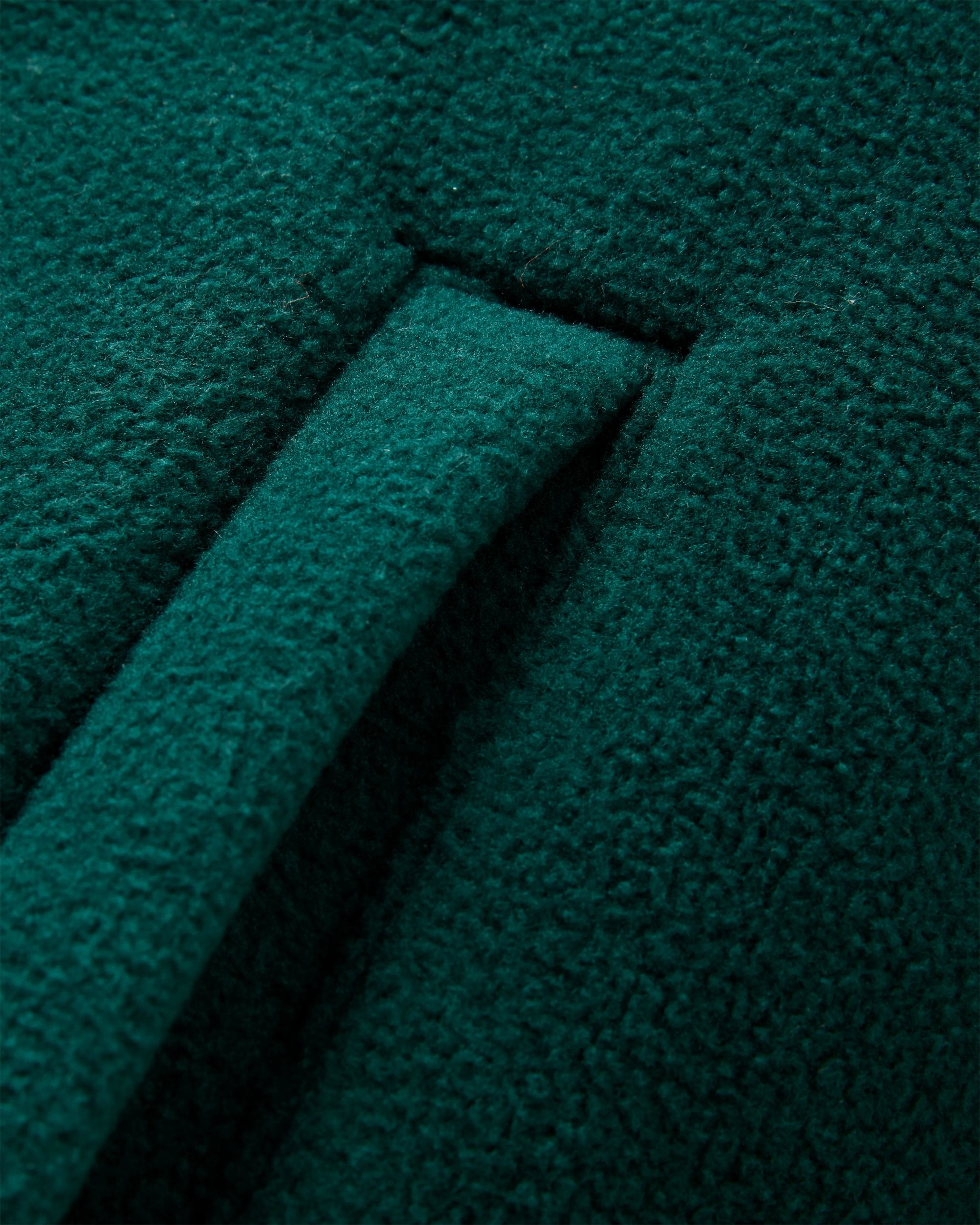 Nestling Sherpa Hooded Fleece - Grey Dawn/Rain Forest - Flatlay