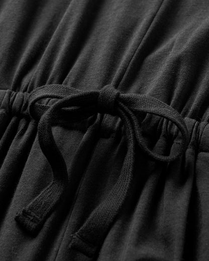 Aria Jumpsuit 2.0 - Black - Flatlay