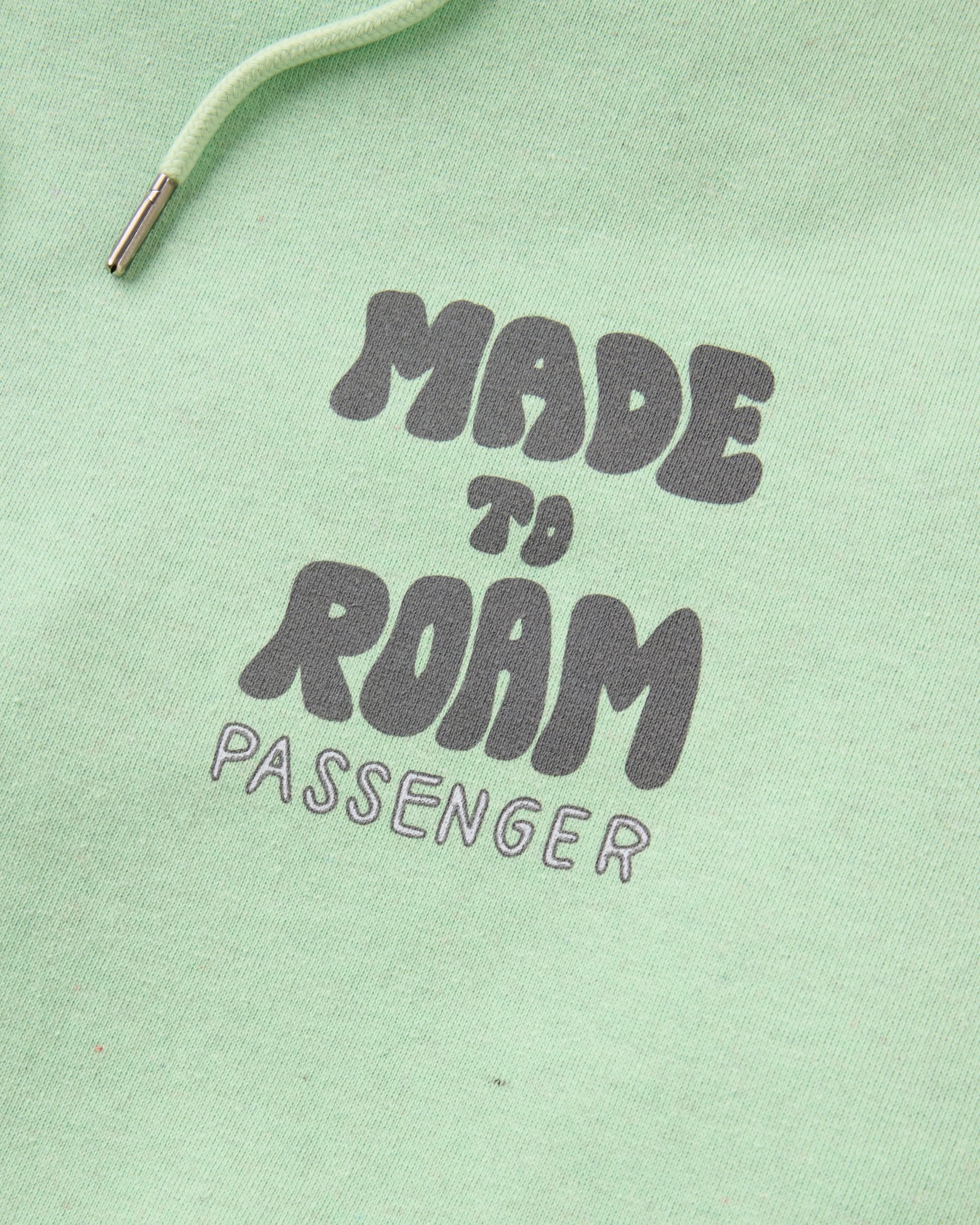 Explore Beyond Relaxed Fit Hoodie - Seafoam Marl - Flatlay