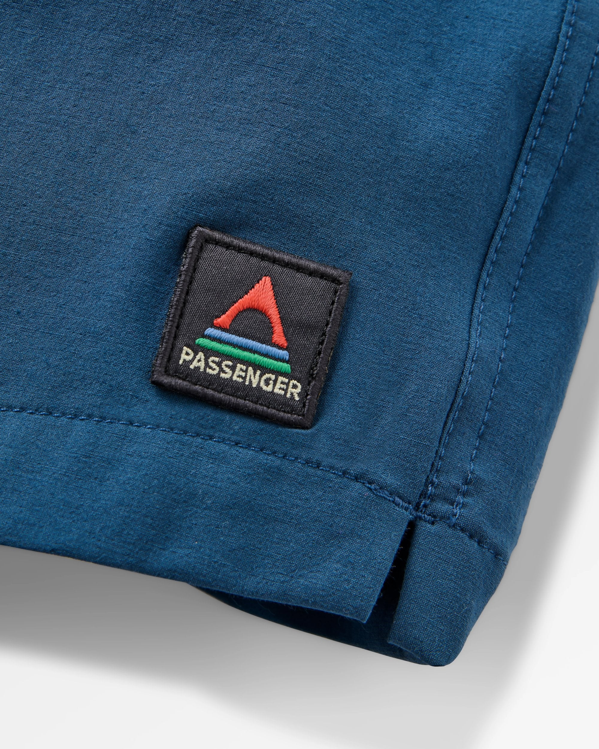 Traveller Organic All Purpose Short 2.0 - Dark Denim - Flatlay