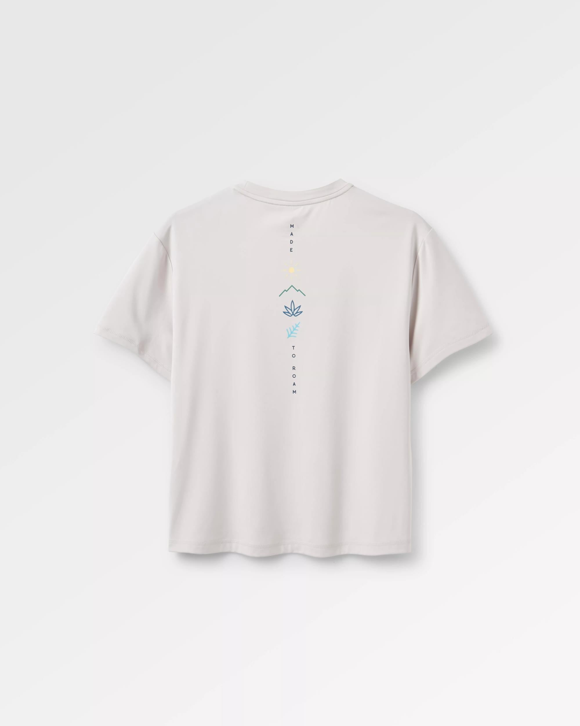Align Active Recycled T-Shirt - Vintage White - Flatlay