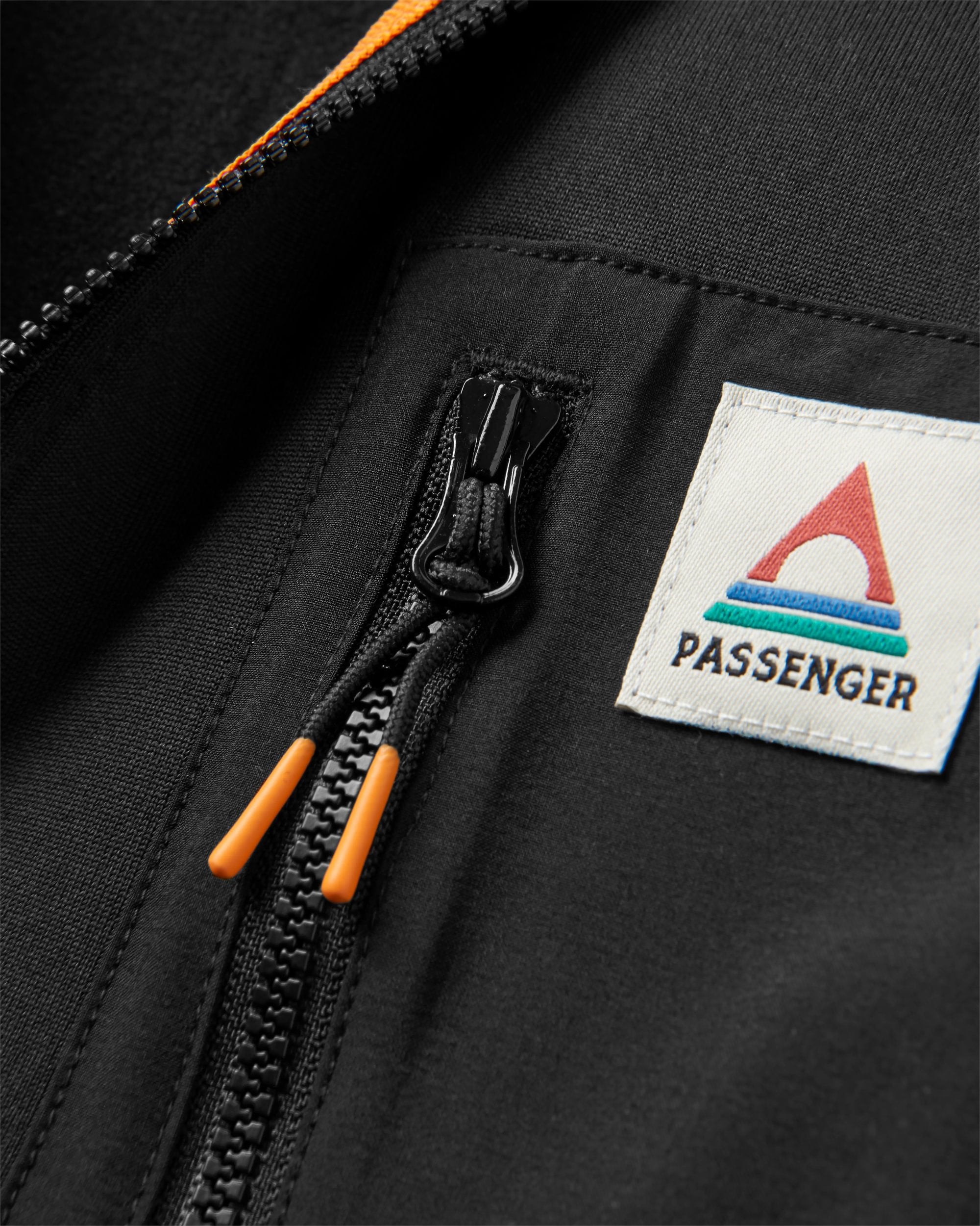 Solitude Recycled Polartec® Fleece Hoodie - Black - Flatlay