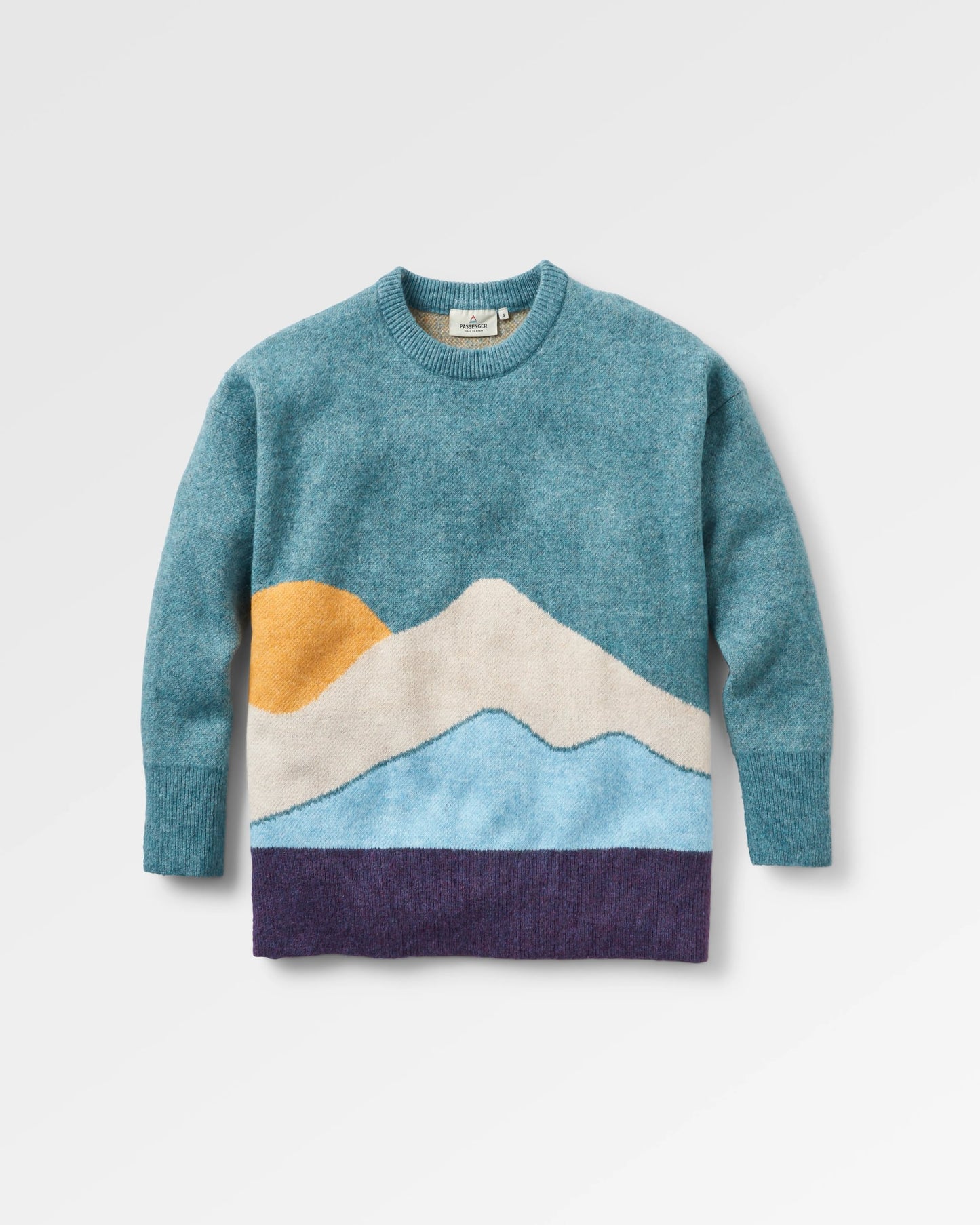 Vista Recycled Knitted Jumper - Arctic