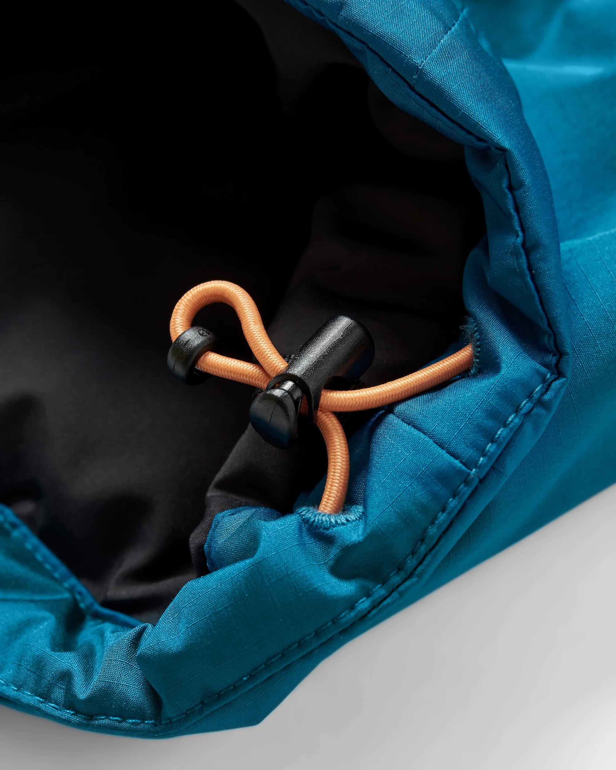 Terrain Insulated Water Resistant Jacket - Corsair Blue/ Apricot - Flatlay