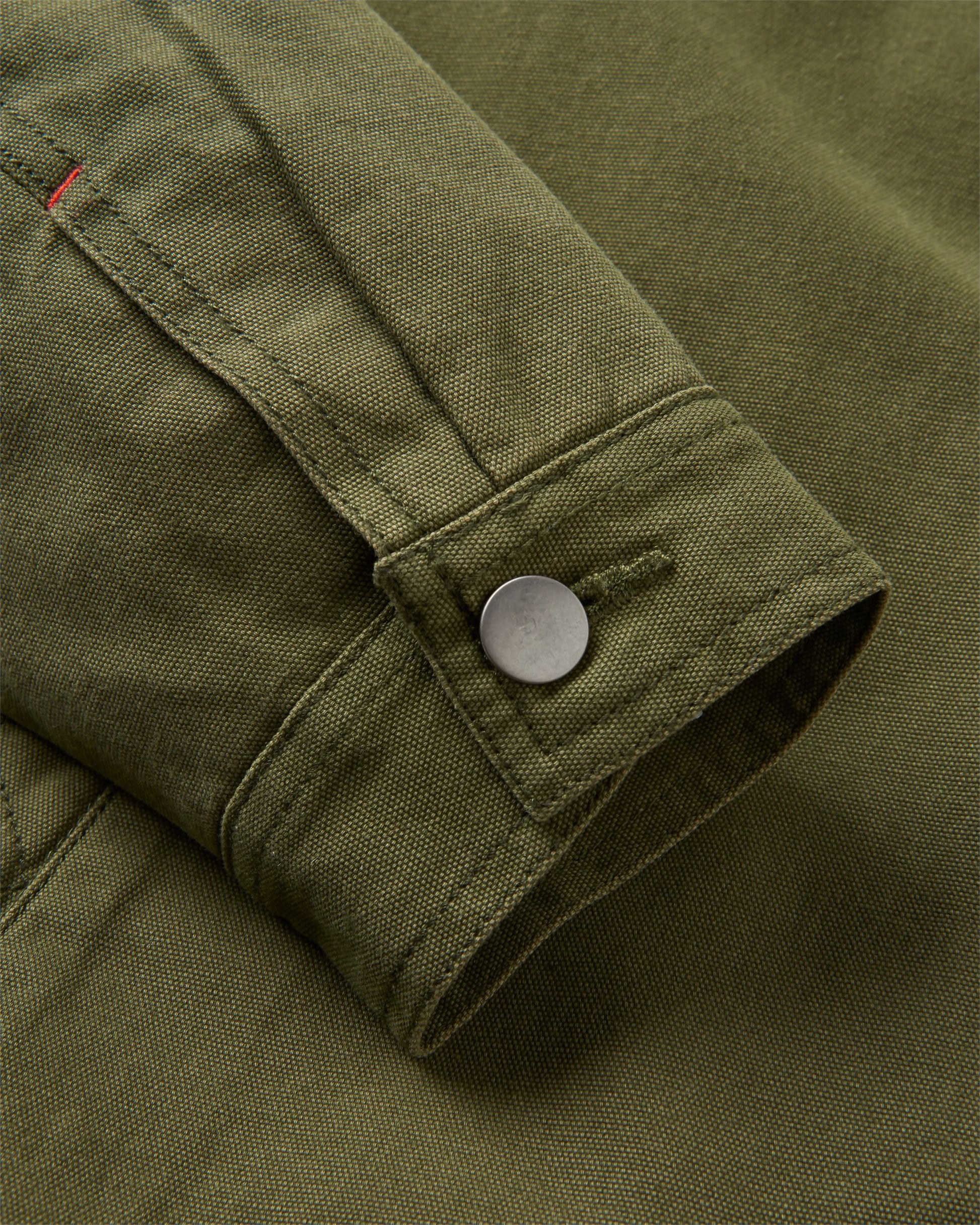 Falcon Organic Canvas Jacket - Khaki