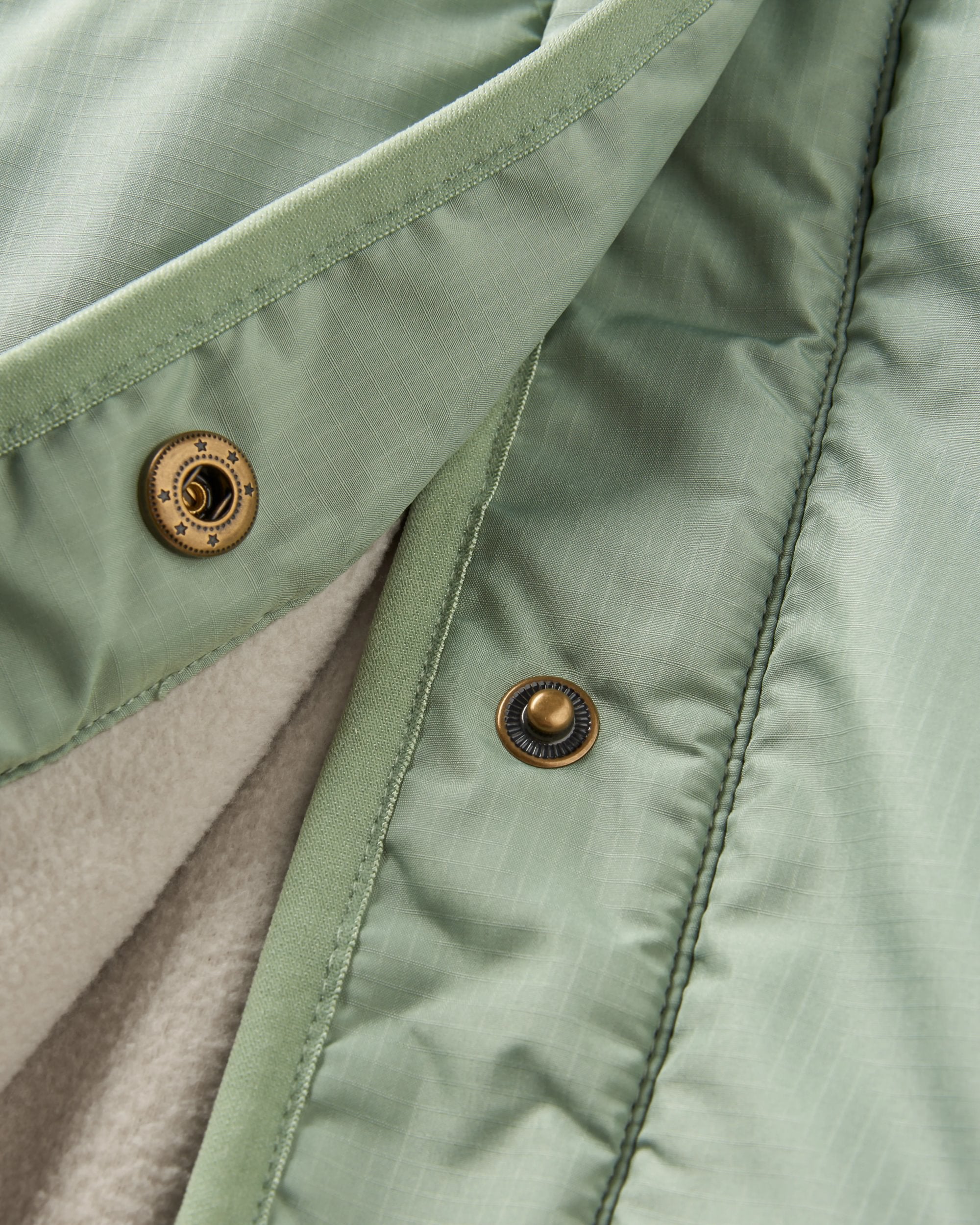 Navegado Recycled Polar Fleece - Oatmeal - Flatlay