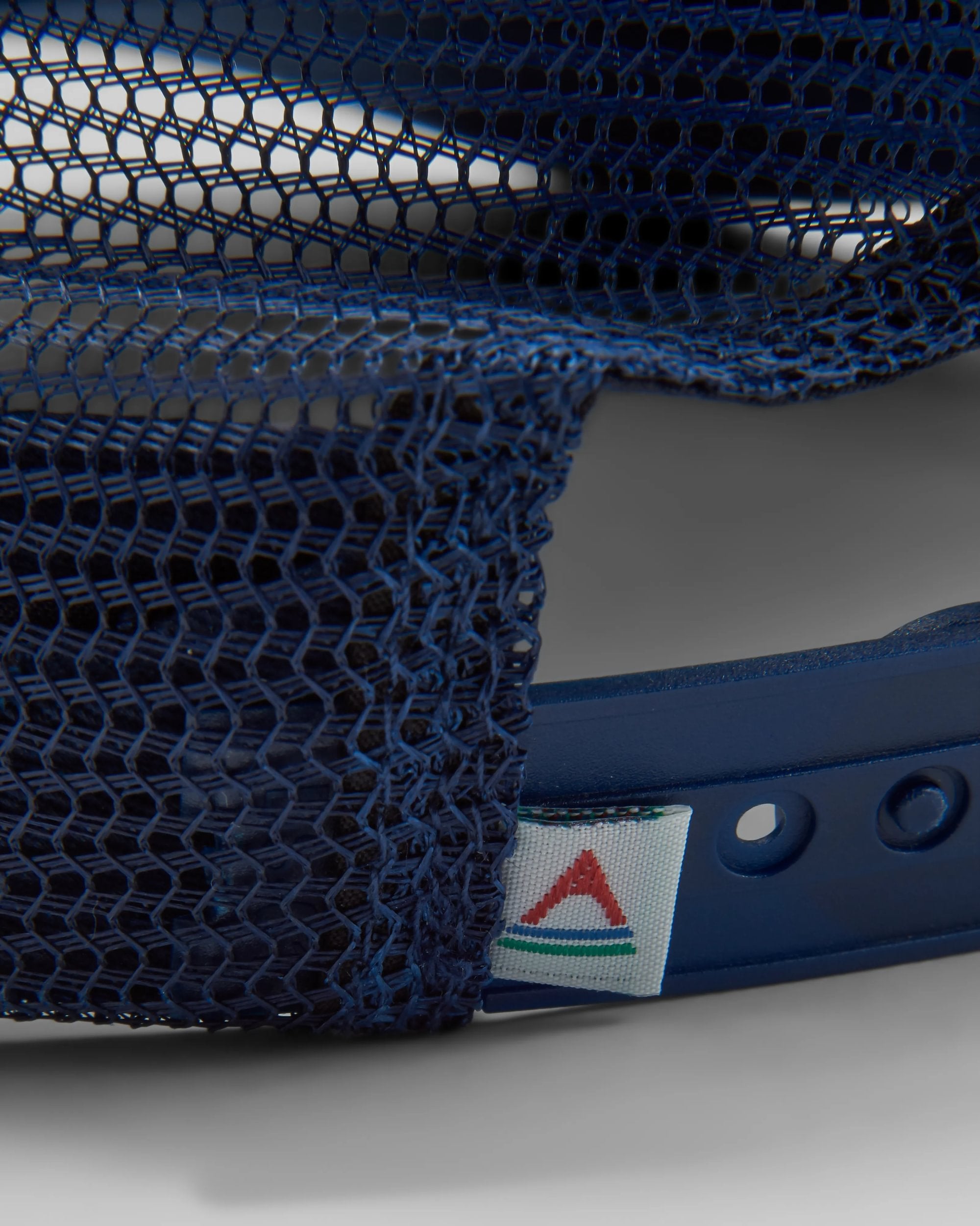 Passenger Recycled Cotton Trucker Cap - Rich Navy - Flatlay