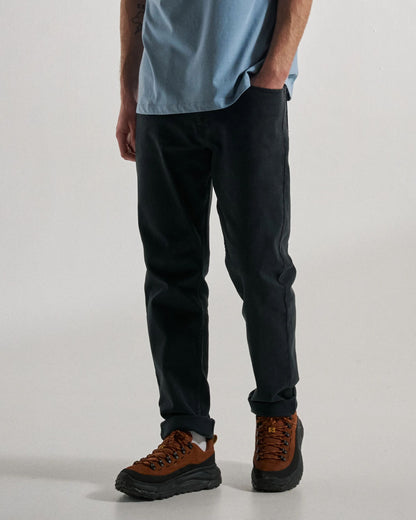Farloche Organic Cotton Jeans - Black - Studio Model