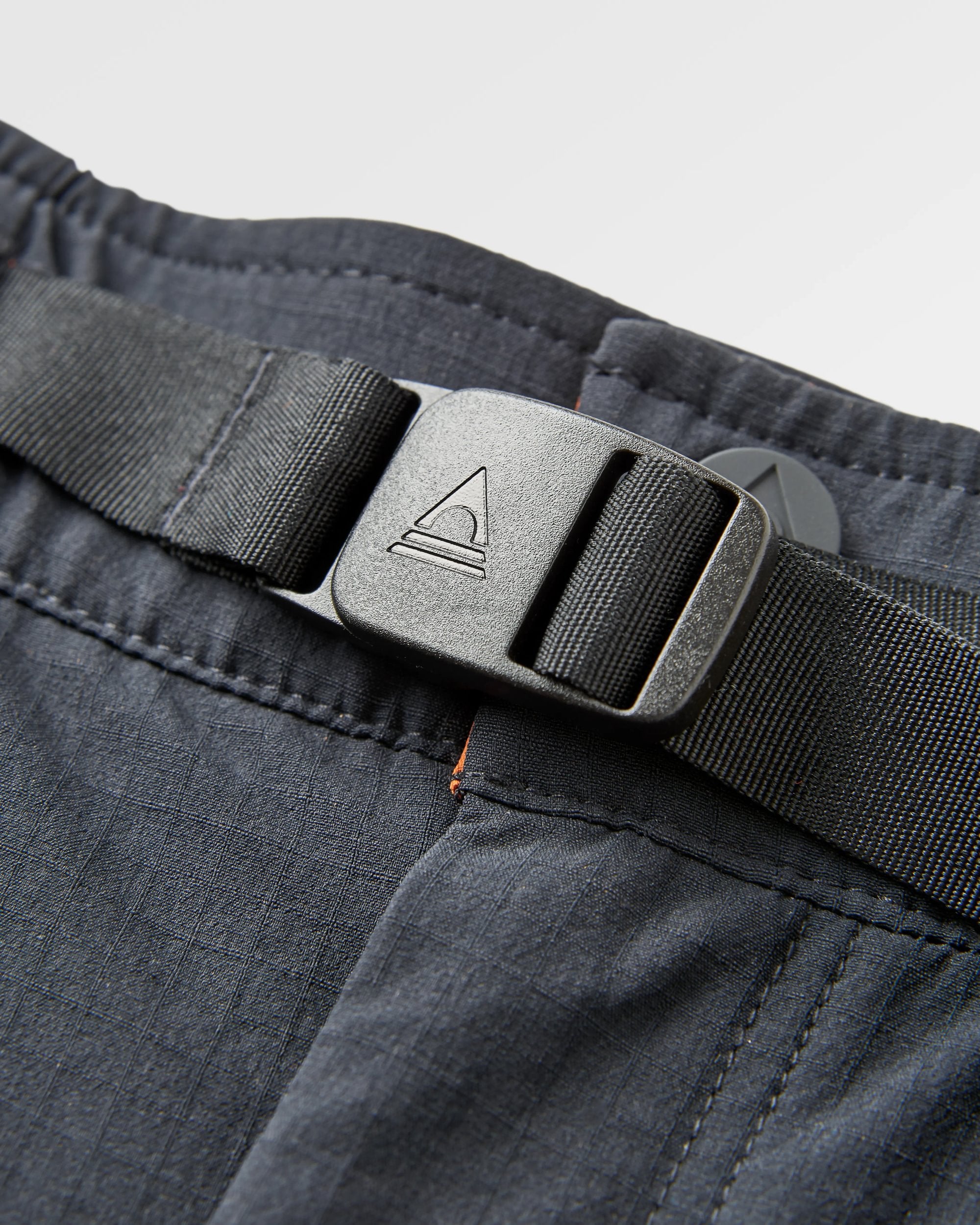 Stride Recycled Active Trail Short - Black - Flatlay