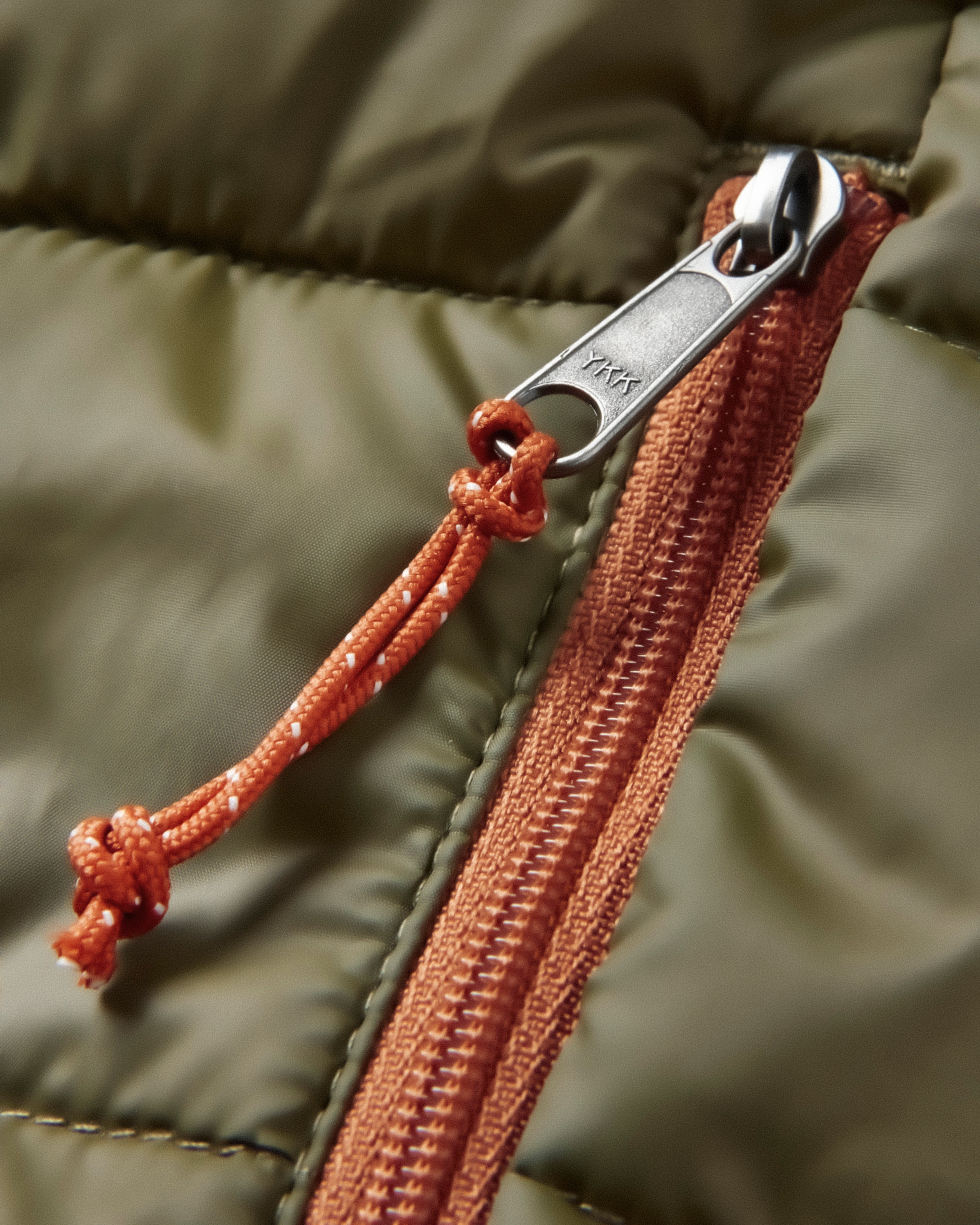 Roamer Insulated Vest - Khaki - Flatlay