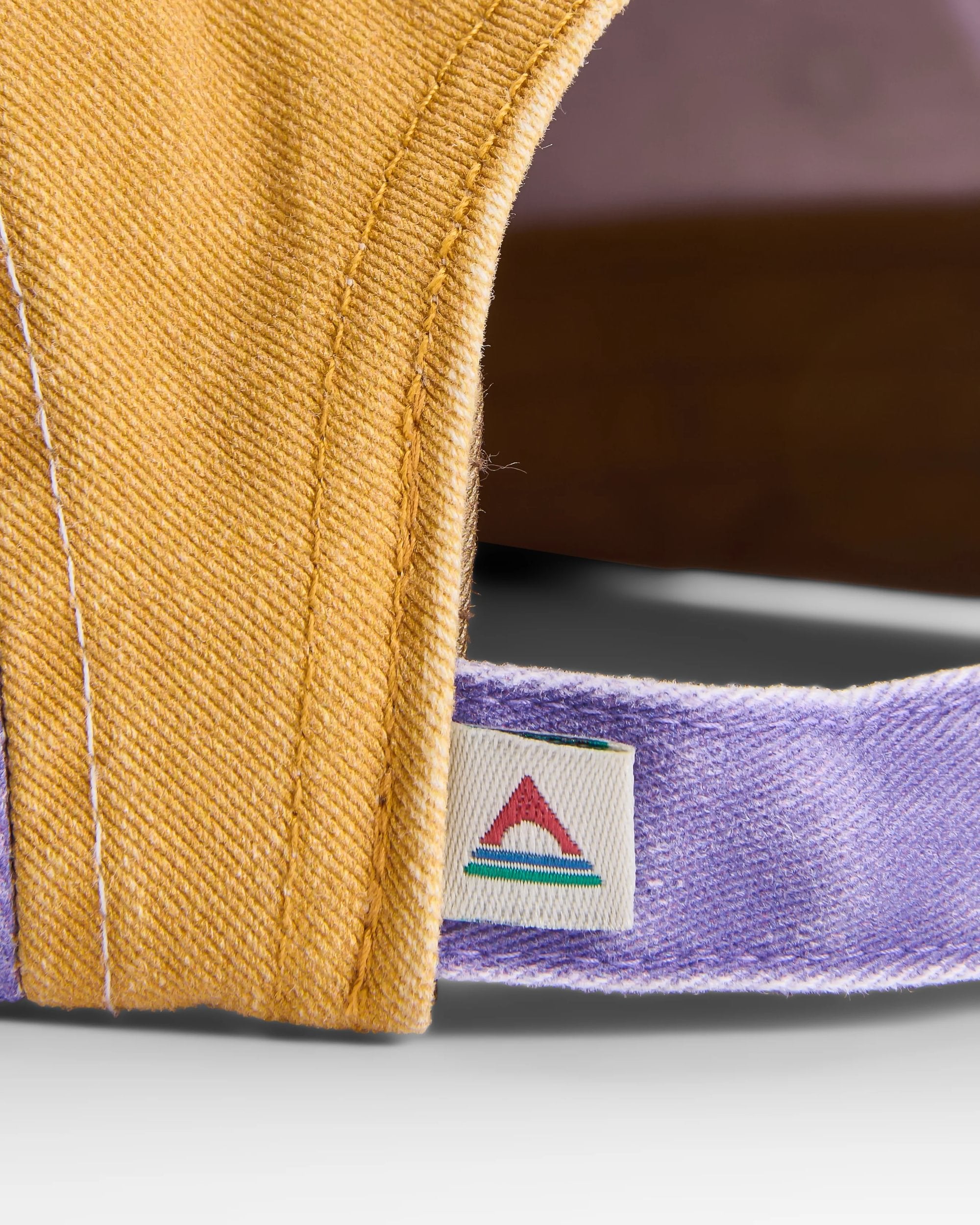 Fixie Organic 5 Panel Cap 2.0 - Purple Haze - Flatlay