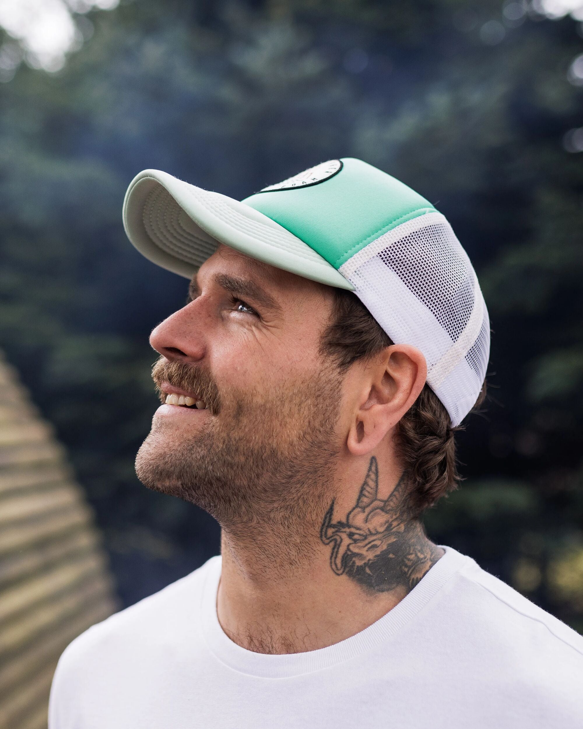 Escapism Trucker Cap - Green Fig - Lifestyle - Male