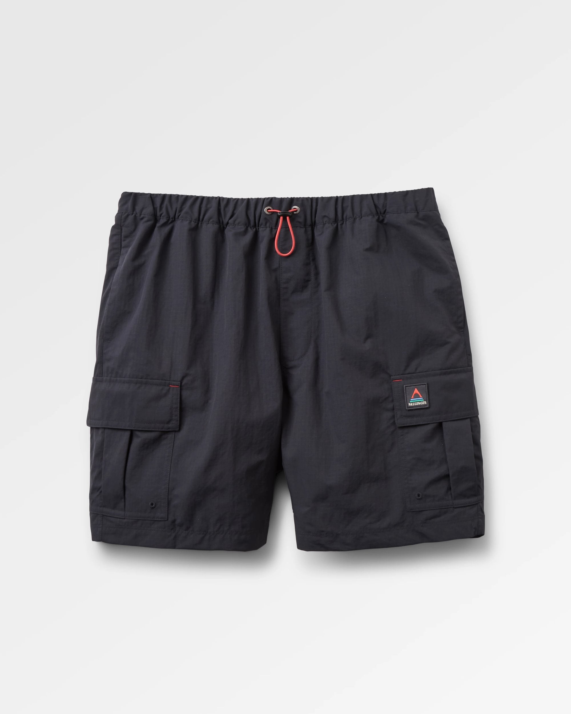 Seek Out Ripstop Short - Black - Flatlay