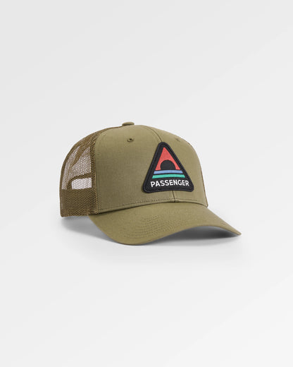 Elements Core Trucker - Triangle Patch - Khaki - Flatlay