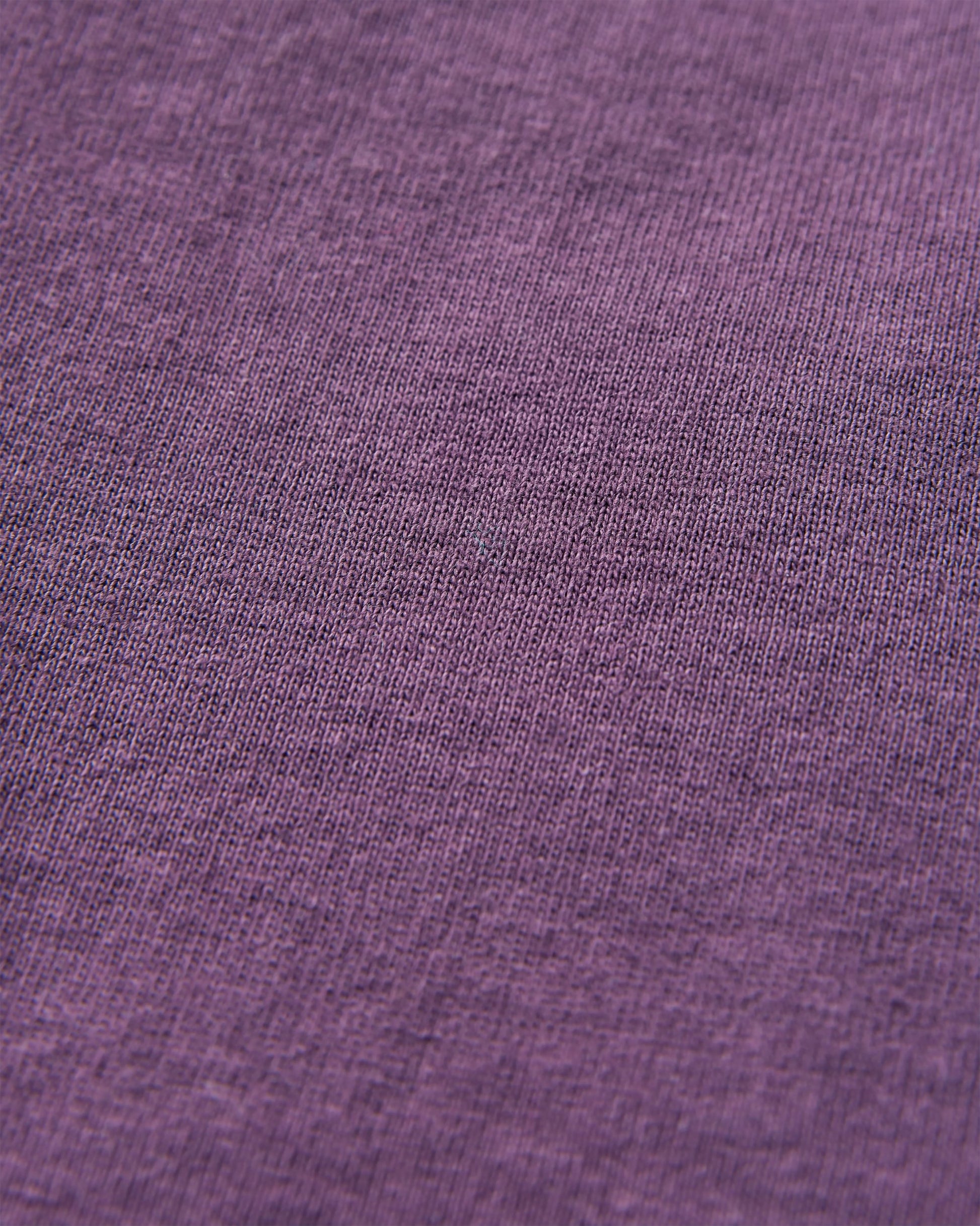 Open Road Recycled Cotton T-Shirt - Deep Plum