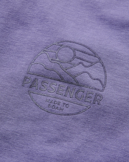 Sedona Recycled Active LS T-Shirt - Heather - Flatlay