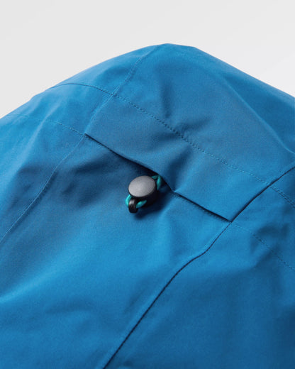 Downpour Recycled Waterproof Jacket - Tidal Blue/Blue Steel