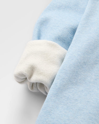 Legacy Sweatshirt - Faded Denim Marl - Flatlay