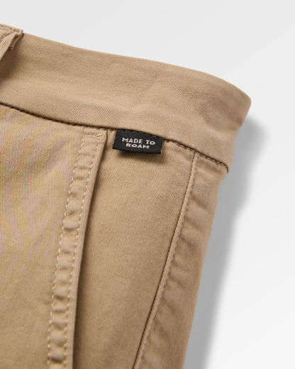 365 Organic Cotton Short - Chinchilla Brown - Flatlay