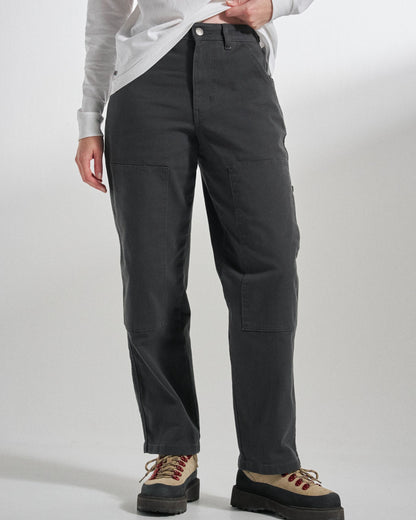Fortuna Trouser - Faded Black - Studio Model