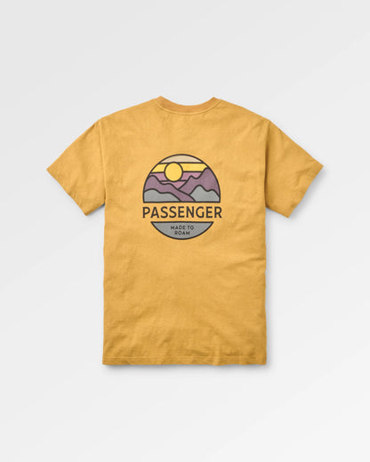 Laidback Relaxed Fit T-Shirt - Dusty Ochre - Flatlay