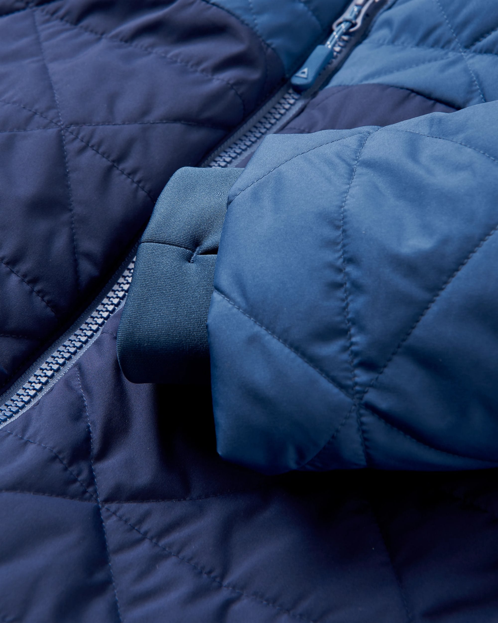 Base Recycled Thermore® Insulated Jacket - Dark Denim - Flatlay