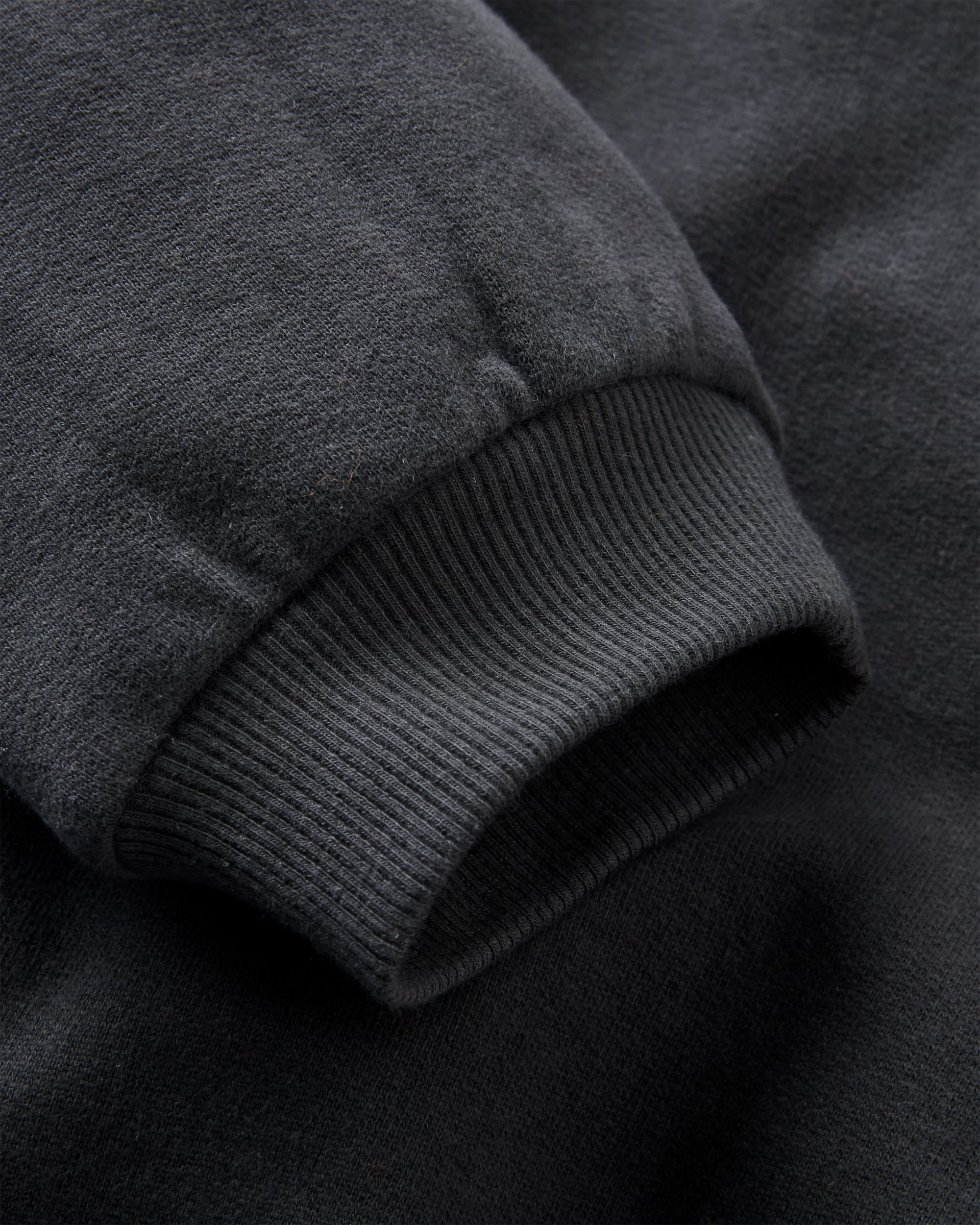 Roamer Women's Sweatshirt - Faded Black - Flatlay