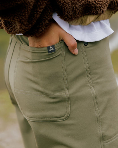Jasper Outdoor Hybrid Trouser - Dusty Olive - Lifestyle