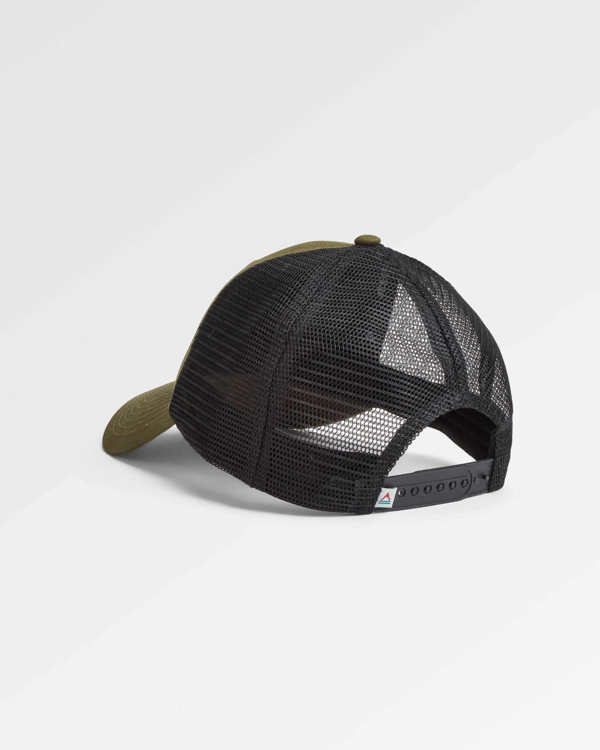 Made To Roam Mesh Snapback Cap - Khaki - Flatlay
