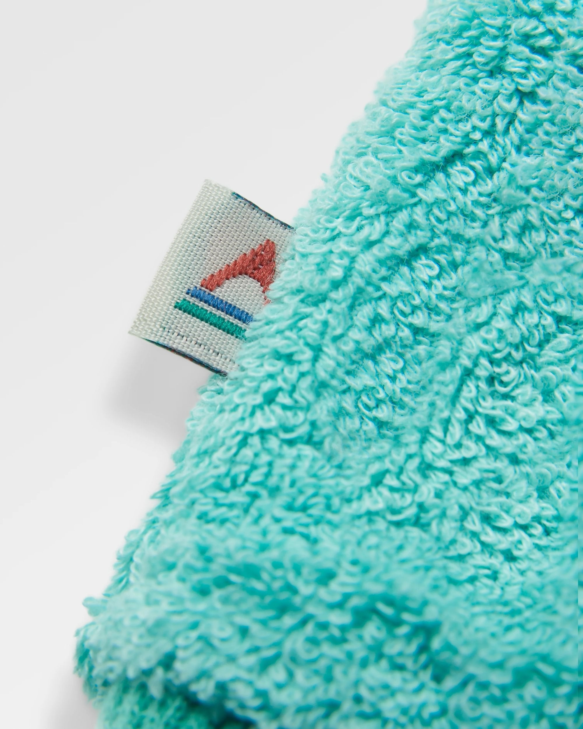 Vibes Textured LS Top - Aqua - Flatlay