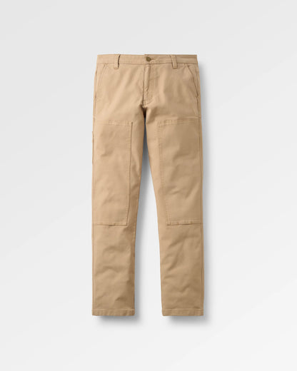 Vantage 2.0 Organic Cotton Trouser - Biscuit - Flatlay