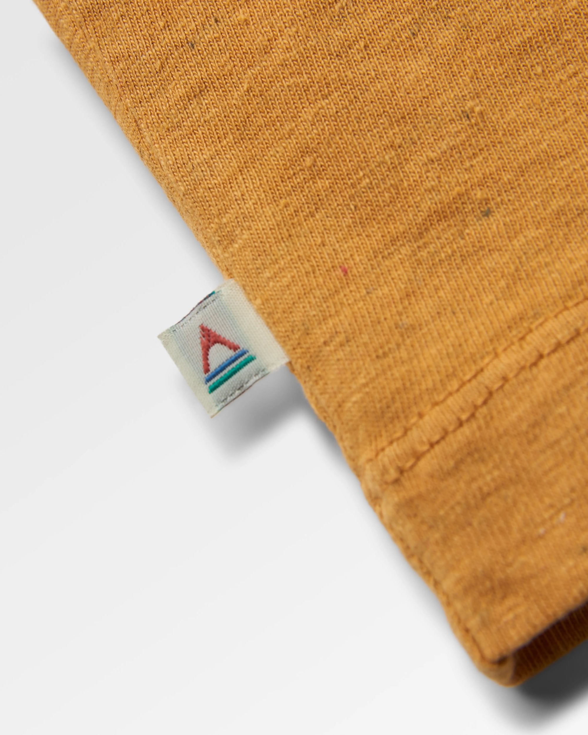 Heritage Recycled Relaxed Fit T-Shirt - Spruce Yellow Marl - Flatlay