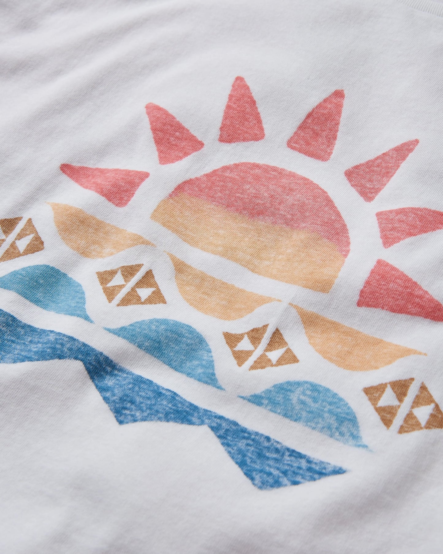 Sunray Recycled Cotton T-Shirt - White
