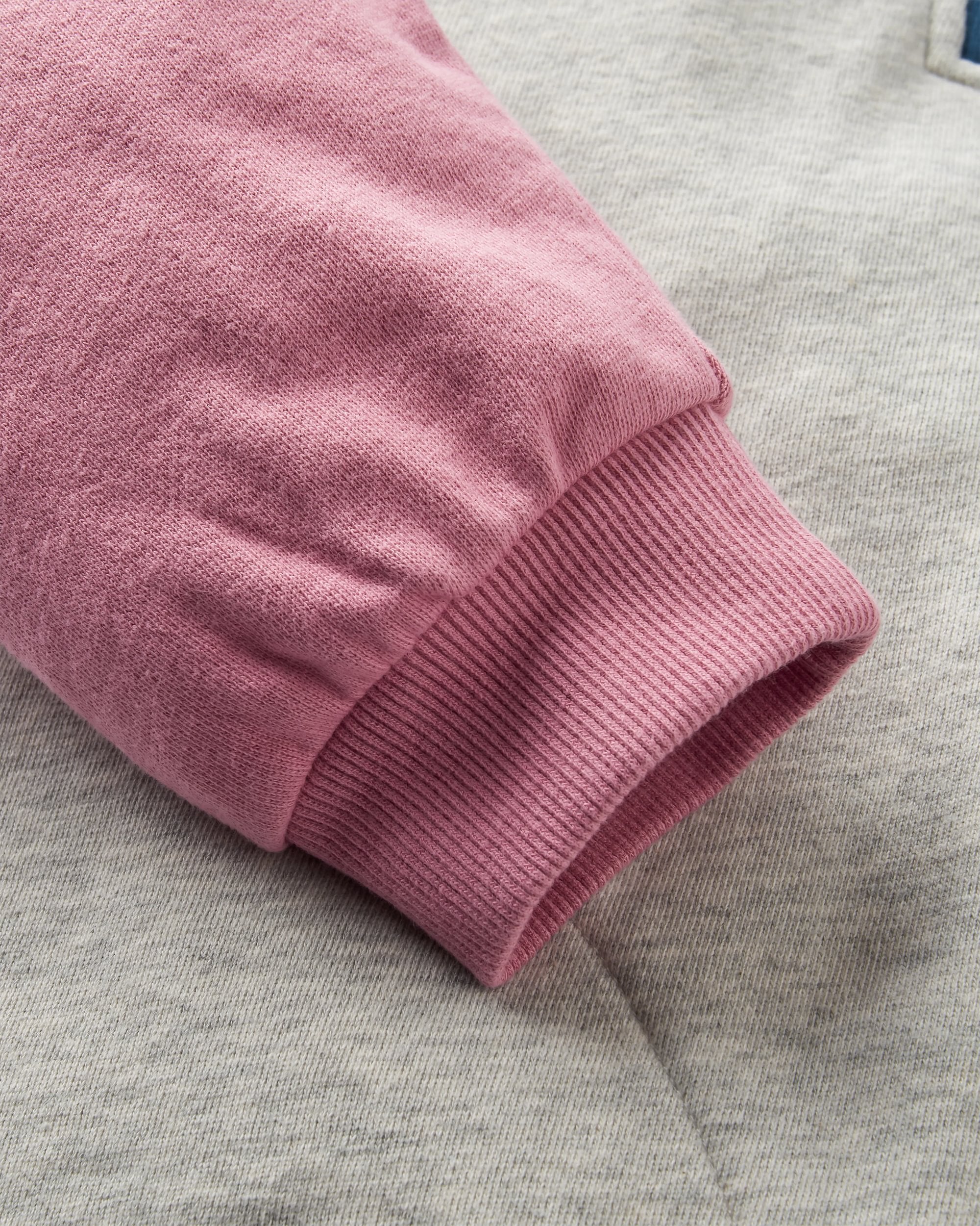 Jazz Organic Cotton Sweatshirt - Grey Marl - Flatlay