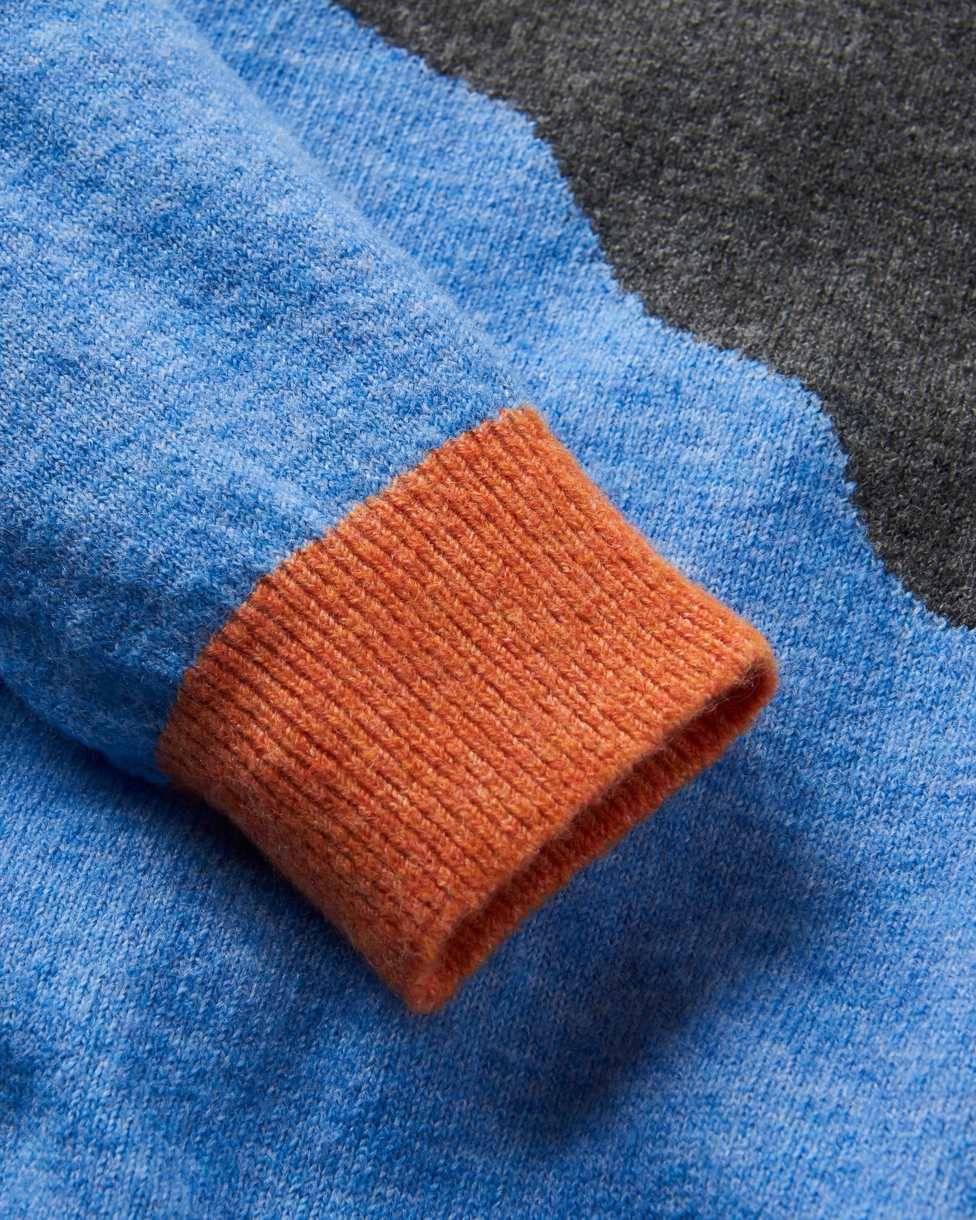 Scenic 'Light' Knitted Jumper - Scenic Grey - Flatlay