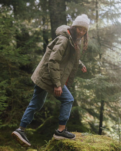 Alaska Recycled Insulated Parka - Dusty Olive - Lifestyle